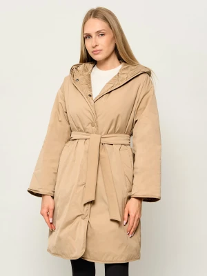 Weekend MaxMara Płaszcz Wkdmassa beżowy