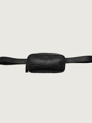 Weekend MaxMara Skórzana saszetka nerka CISA