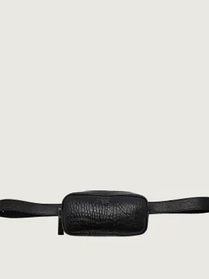 Weekend MaxMara Skórzana saszetka nerka CISA