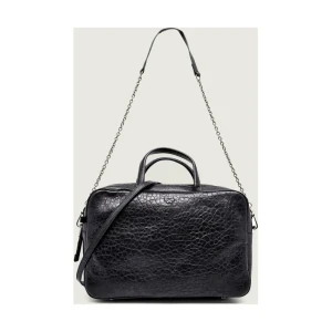 Weekend MaxMara Skórzana torba na laptopa 10" PAL