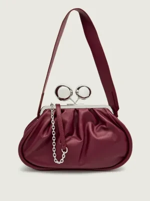 Weekend MaxMara Skórzana torebka na ramię Pasticcino MILVANEW