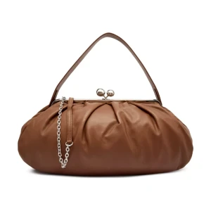 Weekend MaxMara Skórzana torebka na ramię Pasticcino PROVINO