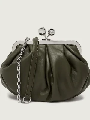 Weekend MaxMara Skórzana torebka na ramię PRATI | Pasticcino