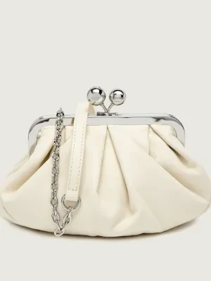 Weekend MaxMara Skórzana torebka na ramię PRATI | Pasticcino