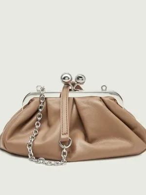 Weekend MaxMara Skórzana torebka na ramię PRATI | Pasticcino