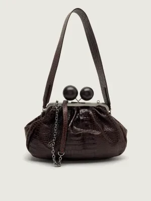 Weekend MaxMara Skórzana torebka na ramię WKAALISSO | Pasticcino