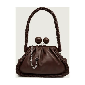 Weekend MaxMara Skórzana torebka na ramię WKALECITO | Pasticcino