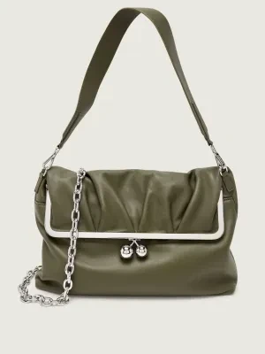 Weekend MaxMara Skórzana torebka na ramię WKASLALOM | Pasticcino