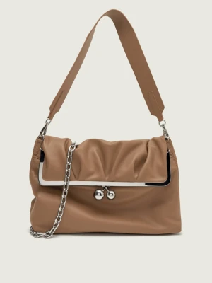Weekend MaxMara Skórzana torebka na ramię WKASLALOM | Pasticcino