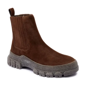 Weekend MaxMara Skórzane sztyblety GENEPI