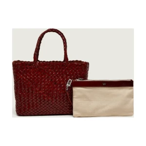 Weekend MaxMara Skórzany kuferek + saszetka WKAORLI