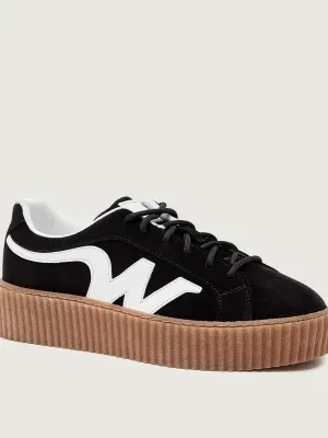 Weekend MaxMara Sneakersy WKAAGILE | zamsz