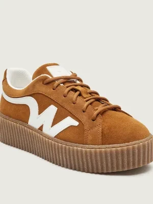 Weekend MaxMara Sneakersy WKAAGILE | zamsz