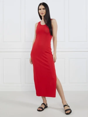Weekend MaxMara Sukienka czerwony