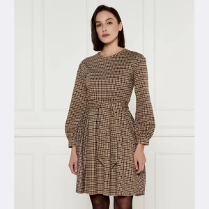 Weekend MaxMara Sukienka z paskiem VETTA | z dodatkiem wełny