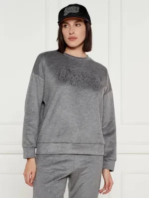 Weekend MaxMara Sweter SAND | Regular Fit | z dodatkiem wełny