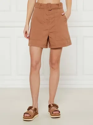 Weekend MaxMara Szorty CIRINO | Relaxed fit | z dodatkiem lnu