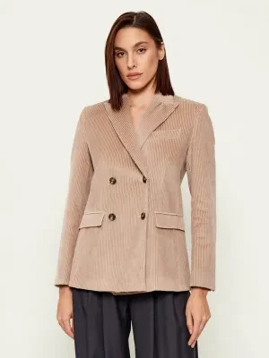 Weekend MaxMara Sztruksowa marynarka KATANGA | Slim Fit