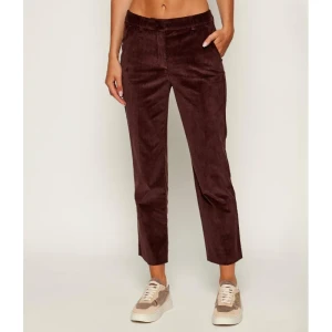 Weekend MaxMara Sztruksowe spodnie MARRUCA | Slim Fit