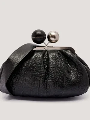 Weekend MaxMara Skórzana Torebka na ramię Pasticcino Lecito
