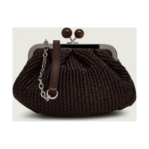 Weekend MaxMara Torebka na ramię WKAPALMAS Pasticcino | z dodatkiem skóry