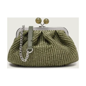 Weekend MaxMara Torebka na ramię WKAPALMAS Pasticcino | z dodatkiem skóry