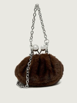 Weekend MaxMara Torebka na ramię Wkatubo Pasticcino brązowy