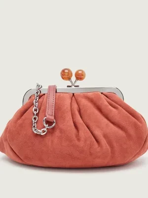 Weekend MaxMara Torebka na ramię WKAVALOIS Pasticcino | zamsz