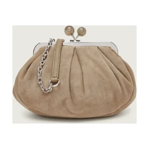 Weekend MaxMara Torebka na ramię WKAVALOIS Pasticcino | zamsz