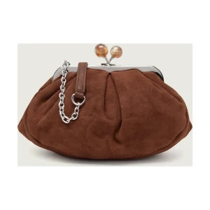 Zdjęcie produktu Weekend MaxMara Torebka na ramię WKAVALOIS Pasticcino | zamsz