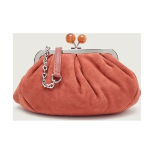 Weekend MaxMara Torebka na ramię WKAVALOIS Pasticcino | zamsz