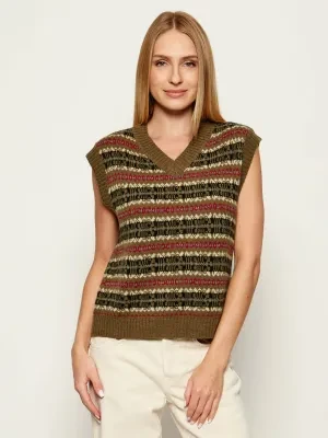 Weekend MaxMara Wełniana kamizelka FLERES | Regular Fit