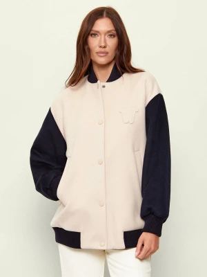 Weekend MaxMara Wełniana kurtka bomber WKDELLISSE | Relaxed fit