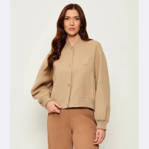 Weekend MaxMara Wełniana kurtka bomber ZELANTE | Oversize fit
