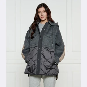 Weekend MaxMara Wełniana kurtka OSSOLA | z dodatkiem jedwabiu