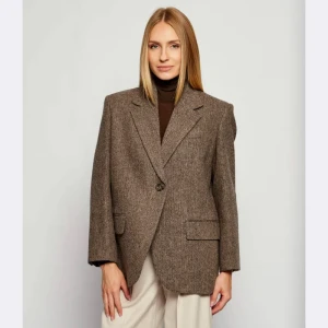 Weekend MaxMara Wełniana marynarka TRONTO | Oversize fit