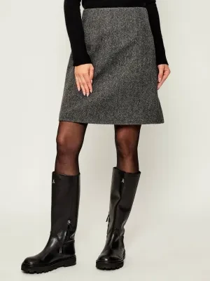 Weekend MaxMara Wełniana spódnica MARCHE