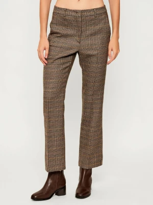 Weekend MaxMara Wełniane spodnie BACO | Straight fit