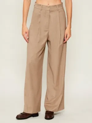 Weekend MaxMara Wełniane spodnie GLOBALE | Relaxed fit
