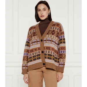 Weekend MaxMara Wełniany kardigan Eccelso | Relaxed fit