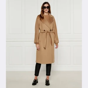 Weekend MaxMara Wełniany płaszcz