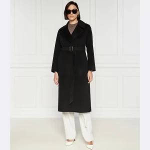 Weekend MaxMara Wełniany płaszcz
