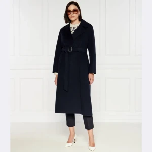 Weekend MaxMara Wełniany płaszcz