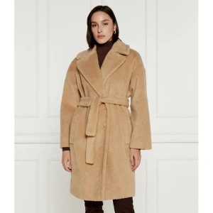 Weekend MaxMara Wełniany płaszcz EMMY