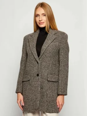 Weekend MaxMara Wełniany płaszcz MAIORCA