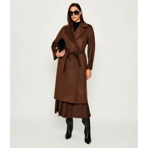 Weekend MaxMara Wełniany płaszcz RESINA