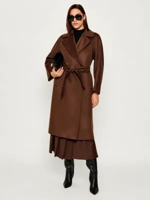 Weekend MaxMara Wełniany płaszcz RESINA