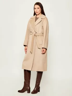 Zdjęcie produktu Weekend MaxMara Wełniany płaszcz RESINA