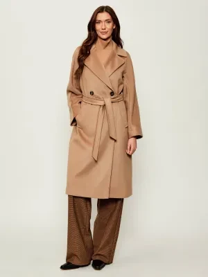 Weekend MaxMara Wełniany płaszcz RESINA