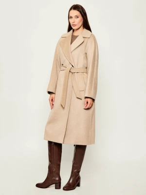 Weekend MaxMara Wełniany płaszcz RESINA